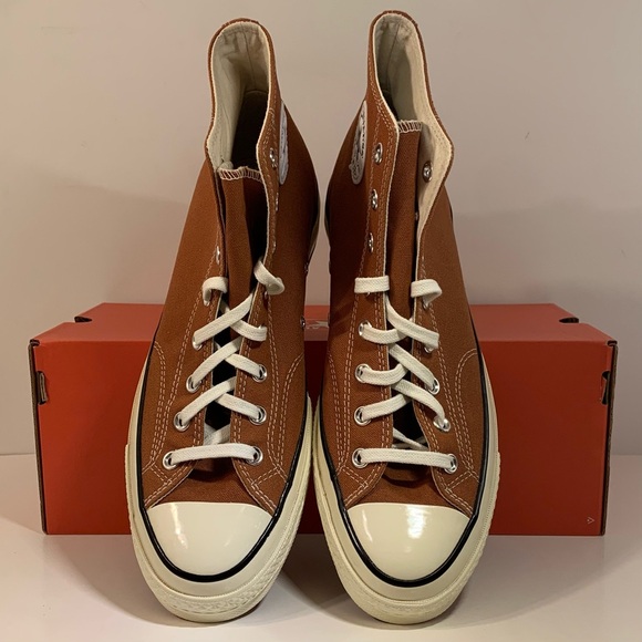[BRAND NEW] CONVERSE CHUCK TAYLOR ALL STAR 70 HI VTG CANVAS TAWNY OWL SIZE 11 - Picture 5 of 9